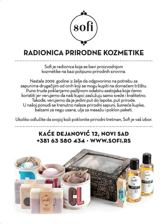 Радионица природне козметике СОФИ