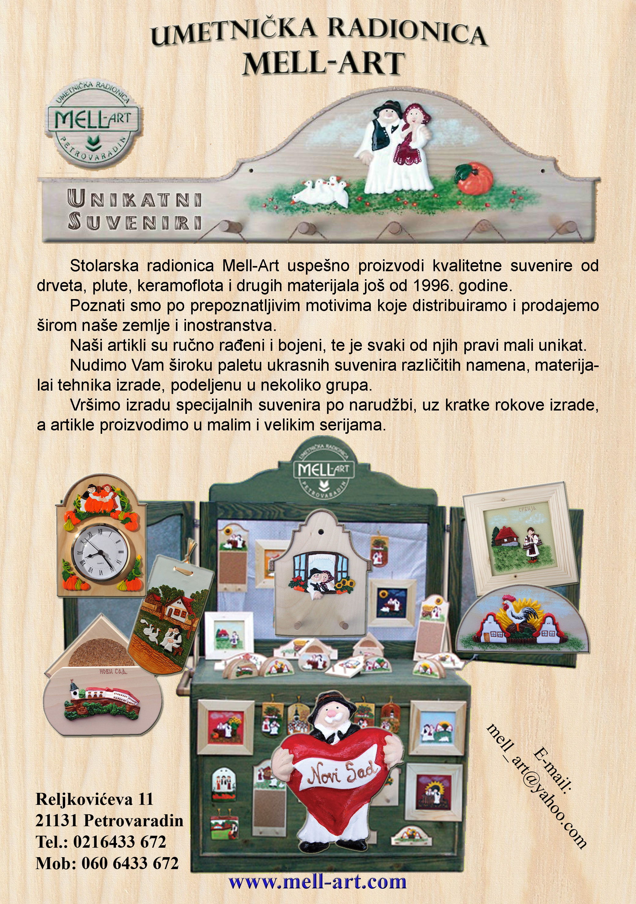 Umetnička radionica MELL-ART, Petrovaradin